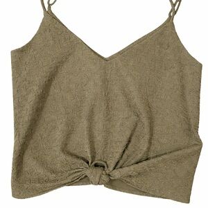 Astr Olive Textured Camisole